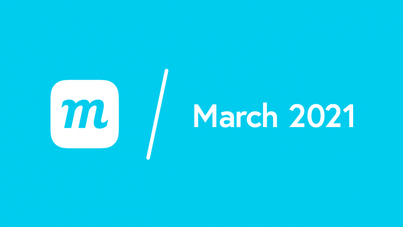 What’s New: March 16, 2021
