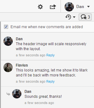 comments