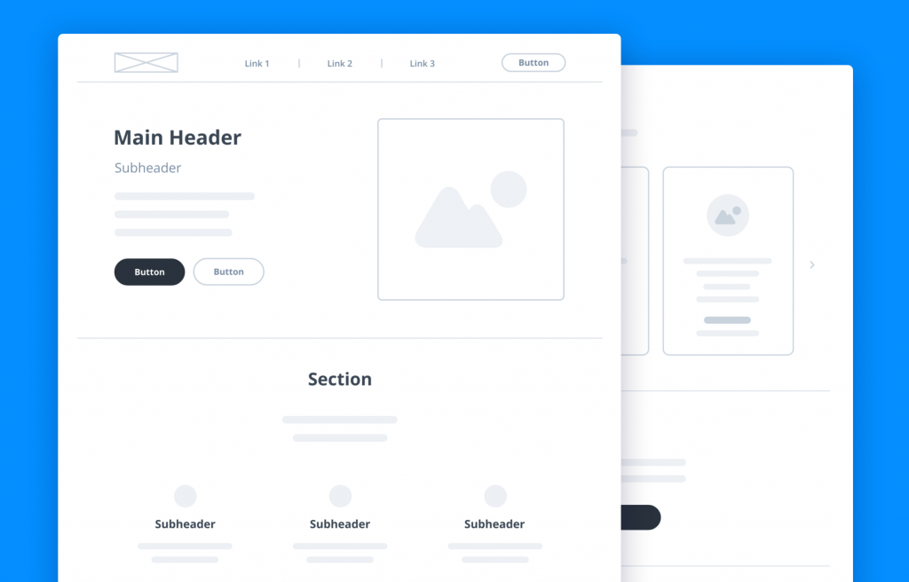 Wireframe example