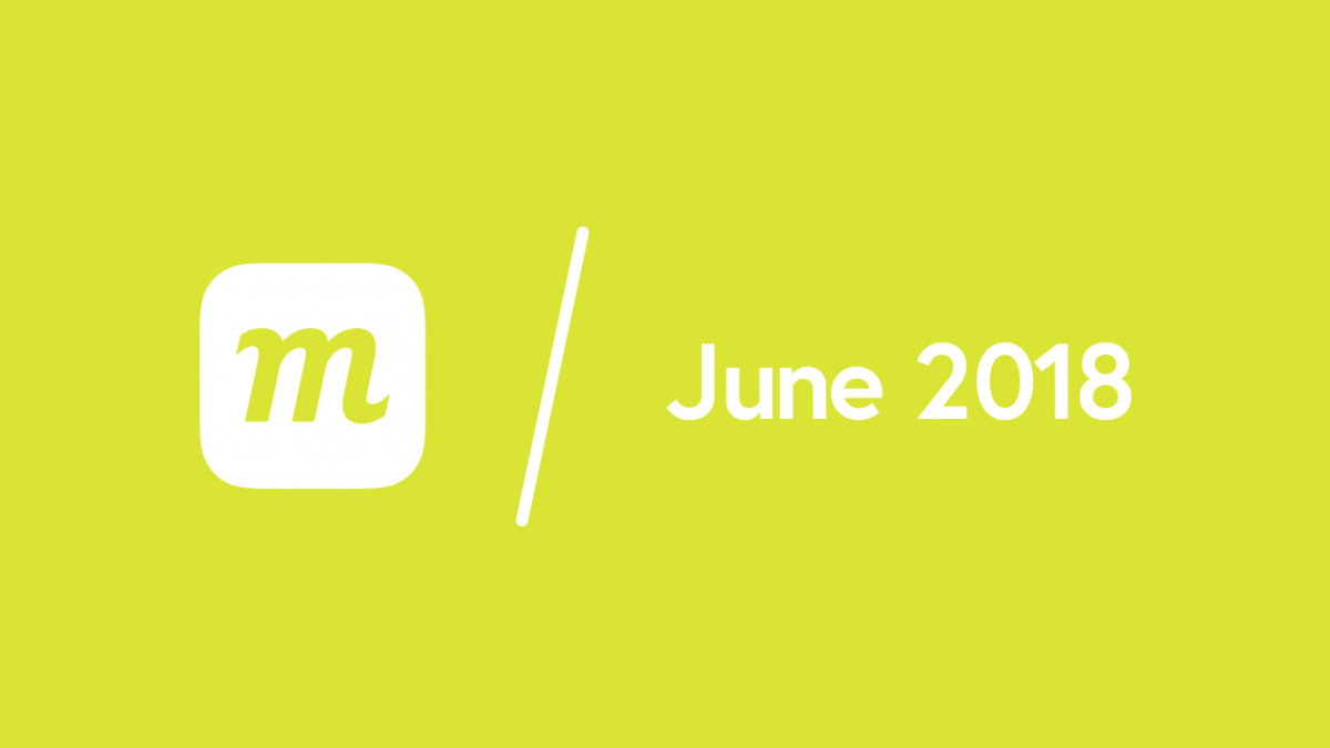 What’s New: June 11, 2018